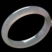 冰种晴水缅甸翡翠A货手镯（51.6mm）