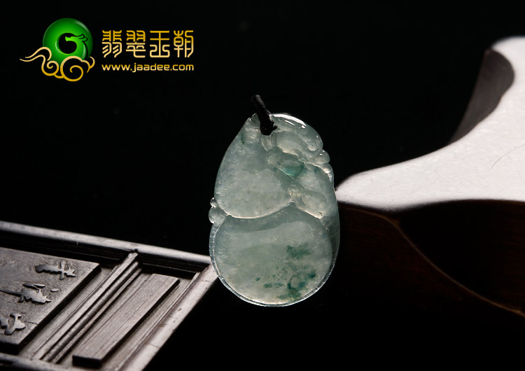 冰种飘花缅甸翡翠A货福禄寿挂件（单价）