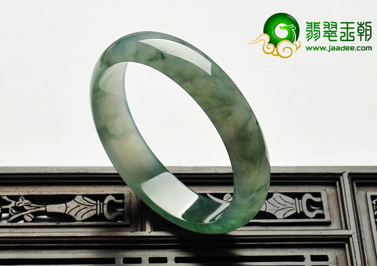 冰种飘花缅甸翡翠A货贵妃镯（54.5mm-49.2mm）