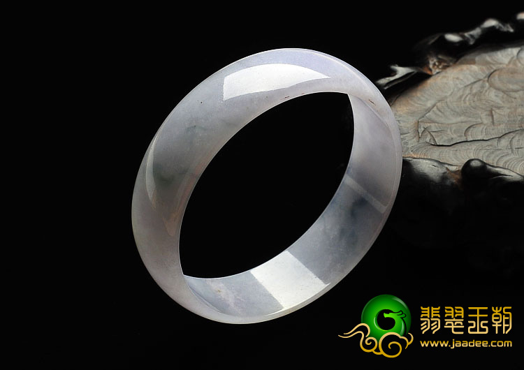 糯冰种晴水缅甸翡翠A货手镯（52.2mm）