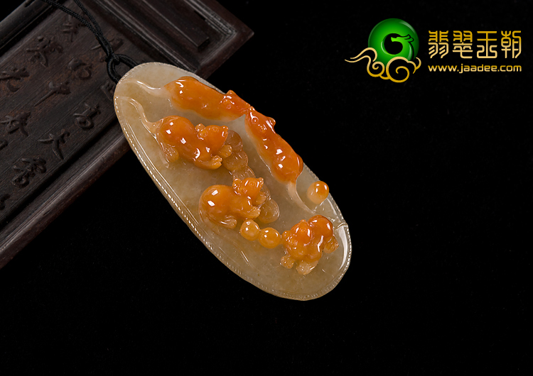 feicui糯冰种红黄翡缅甸翡翠A货玉鼠运财挂件