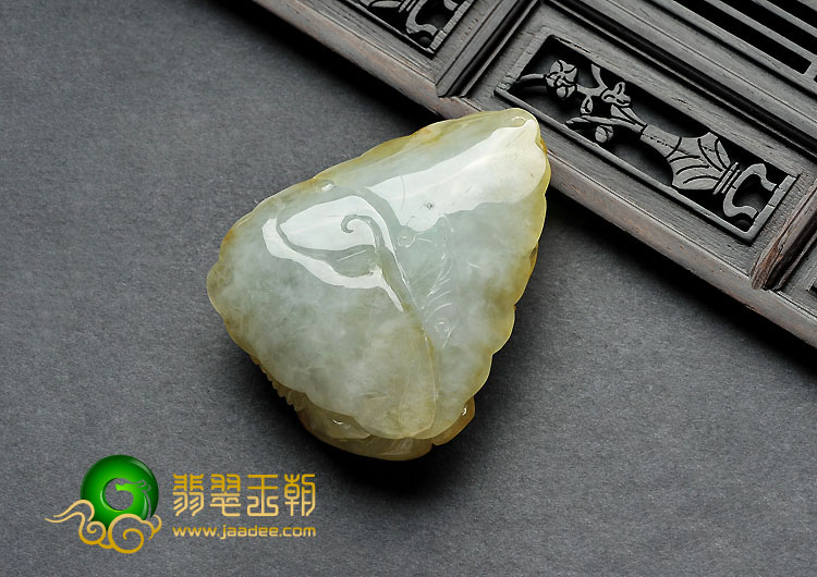 糯冰种黄翡缅甸翡翠A货福禄寿挂件