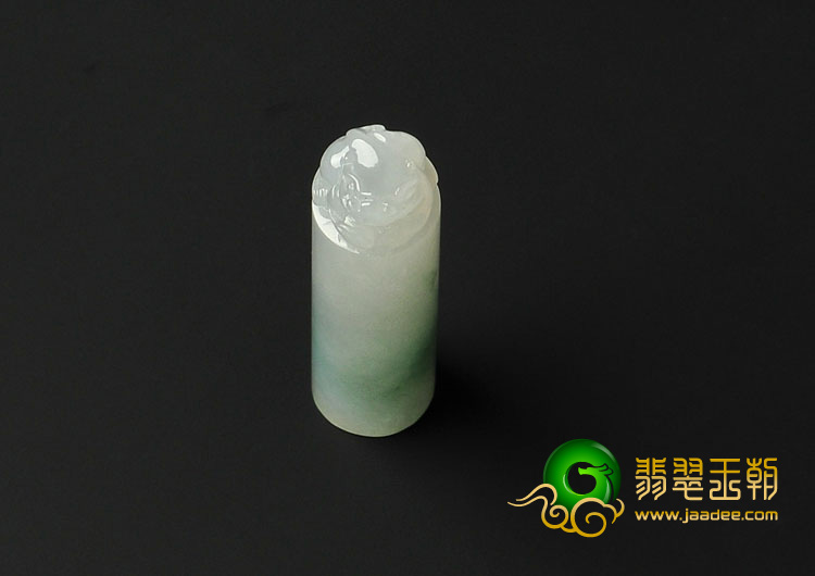 糯冰种飘花缅甸翡翠A货招财进宝挂件