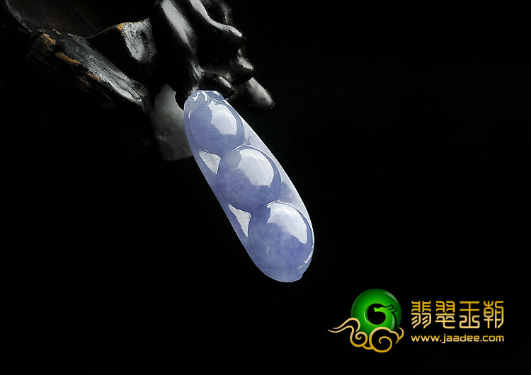 糯冰种紫罗兰缅甸翡翠A货四季豆挂件