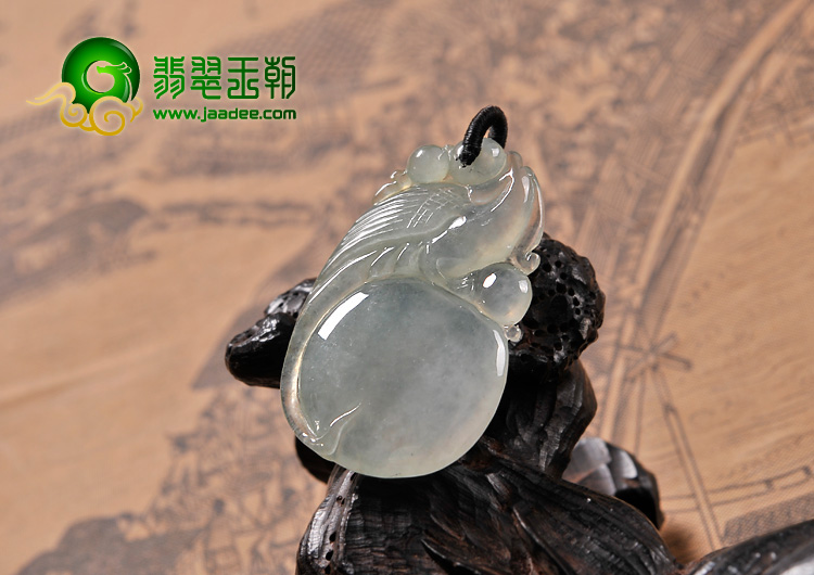 冰种晴水缅甸翡翠A货有求必应挂件