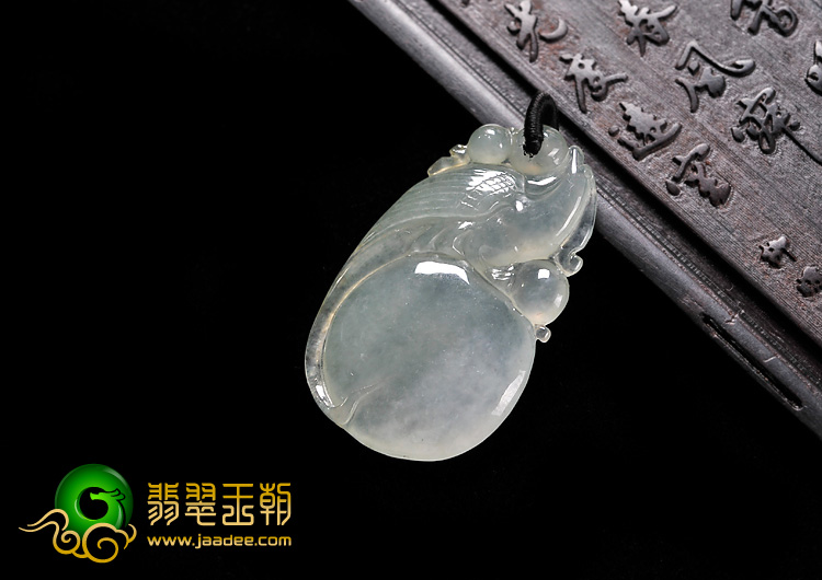 冰种晴水缅甸翡翠A货有求必应挂件