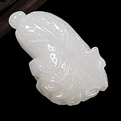 糯冰种缅甸翡翠A货白菜挂件