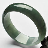 糯冰种晴水缅甸翡翠A货手镯（60.6mm）