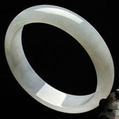 冰种晴水缅甸翡翠A货手镯（59.7mm）