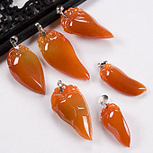 糯冰种红黄缅甸翡翠A货福瓜挂件（一批走）