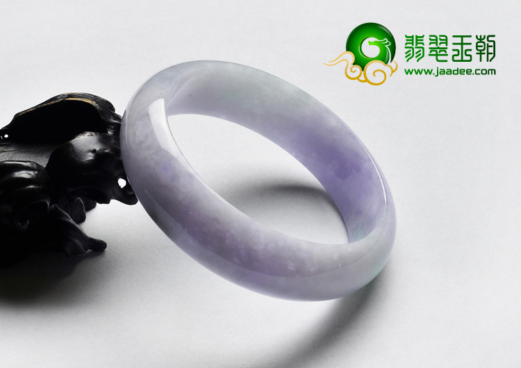 糯冰种春带彩缅甸翡翠A货手镯（59mm）