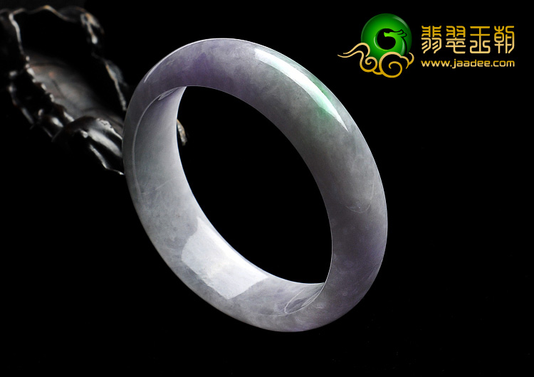 糯冰种春带彩缅甸翡翠A货手镯（59mm）