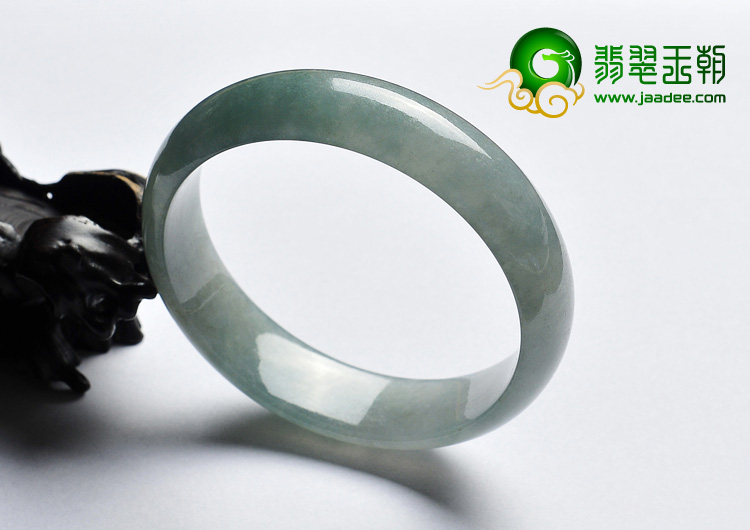 冰种晴水缅甸翡翠A货手镯（63mm）