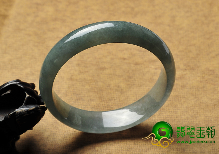 冰种晴水缅甸翡翠A货手镯（63.3mm）