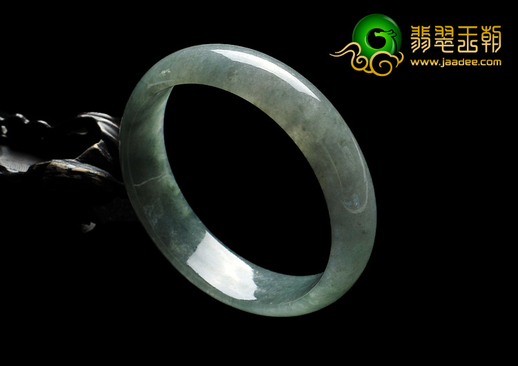 冰种晴水缅甸翡翠A货手镯（63.3mm）