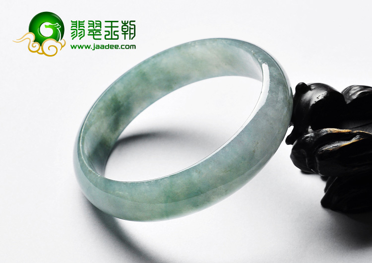 冰种晴水缅甸翡翠A货手镯（63.3mm）