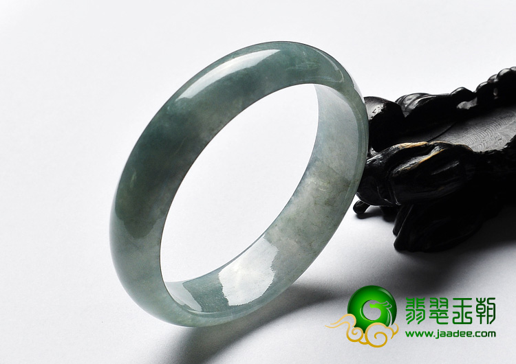 冰种晴水缅甸翡翠A货手镯（63.3mm）