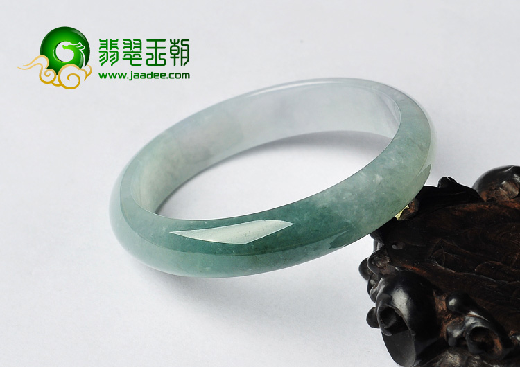 冰种晴水缅甸翡翠A货手镯（58mm）