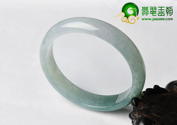 冰种晴水缅甸翡翠A货手镯（58mm）