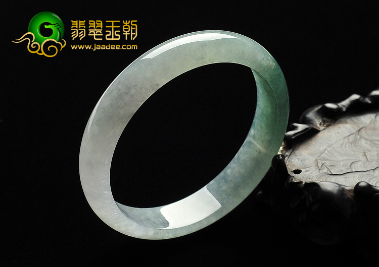 冰种晴水缅甸翡翠A货手镯（58mm）