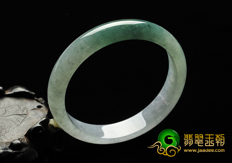 冰种晴水缅甸翡翠A货手镯（58mm）