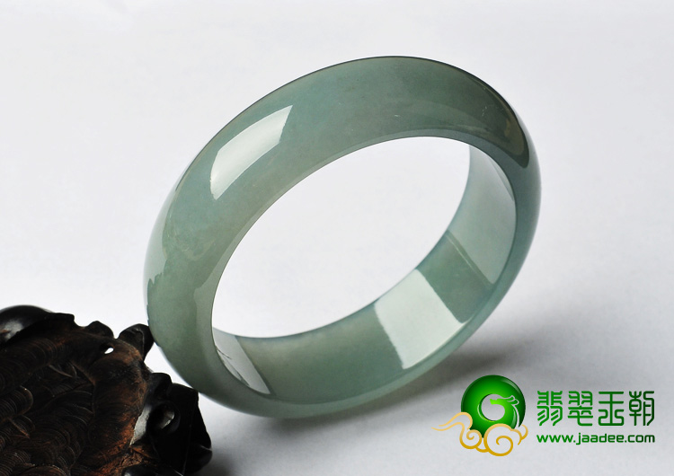 冰种晴水缅甸翡翠A货手镯（57.4mm）
