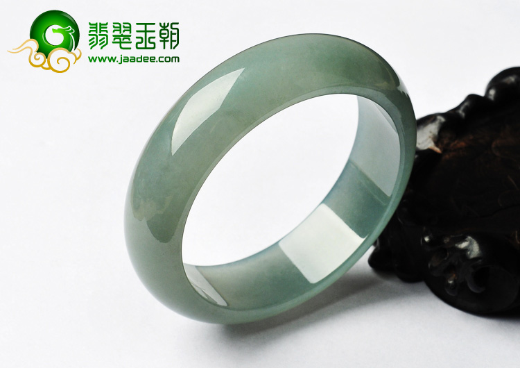 冰种晴水缅甸翡翠A货手镯（57.4mm）