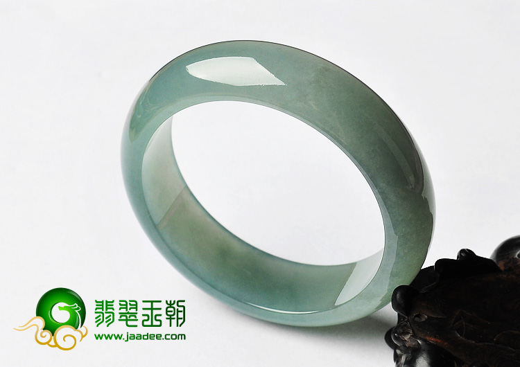 冰种晴水缅甸翡翠A货手镯（57.4mm）