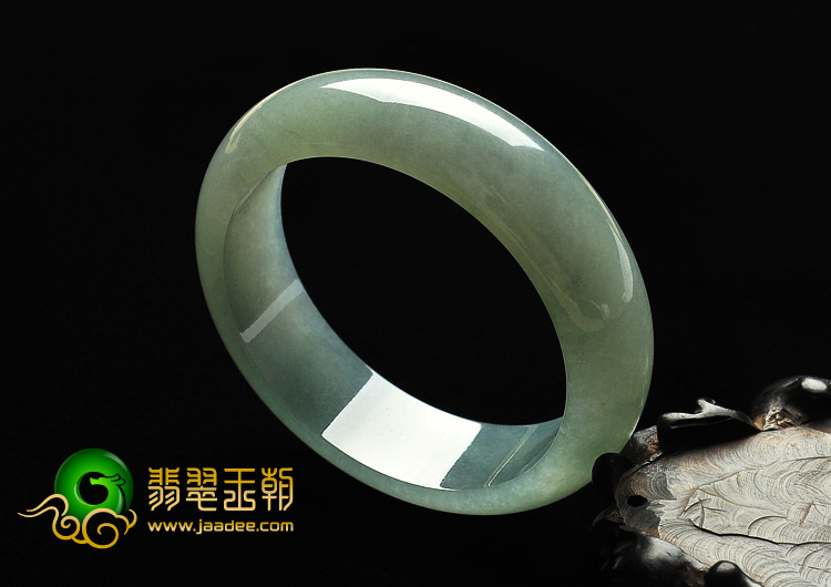 冰种晴水缅甸翡翠A货手镯（57.4mm）