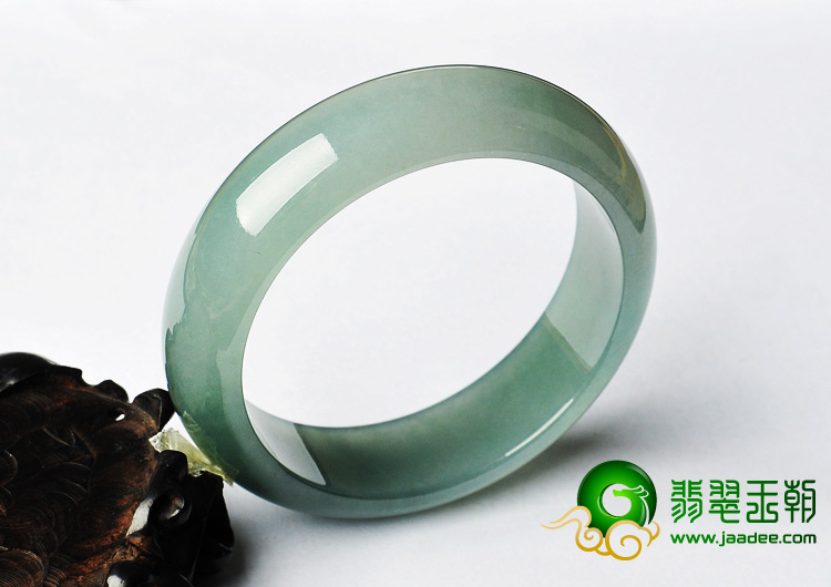 冰种晴水缅甸翡翠A货手镯（57.4mm）