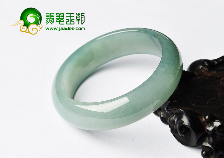 冰种晴水缅甸翡翠A货手镯（57.4mm）