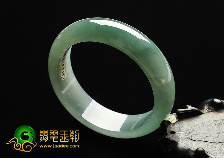 冰种晴水缅甸翡翠A货手镯（57.4mm）