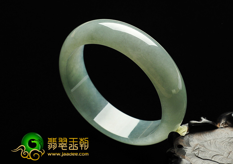 冰种晴水缅甸翡翠A货手镯（56.7mm）