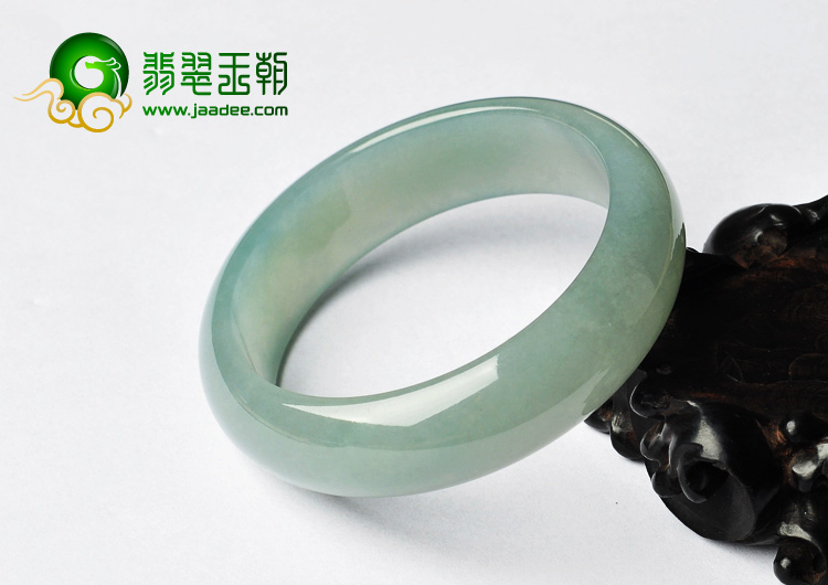 冰种晴水缅甸翡翠A货手镯（56.7mm）