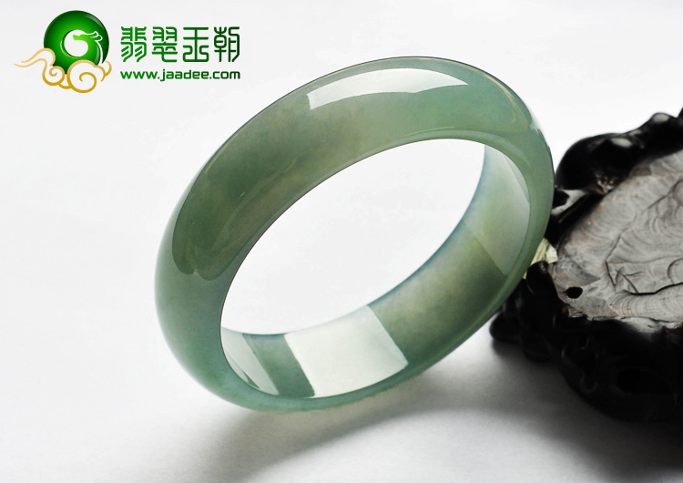 冰种晴水缅甸翡翠A货手镯（56.5mm）