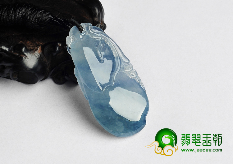 冰玻种飘花缅甸翡翠A货福禄寿挂件