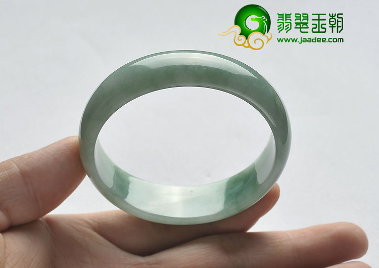 糯冰种飘花缅甸翡翠A货贵妃镯（53.6-48.7mm）