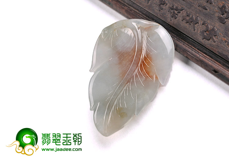 冰种红黄翡缅甸翡翠A货破茧成蝶挂件