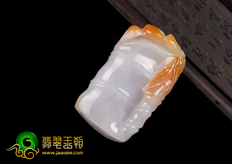 糯冰种紫罗兰红黄翡缅甸翡翠A货节节高挂件