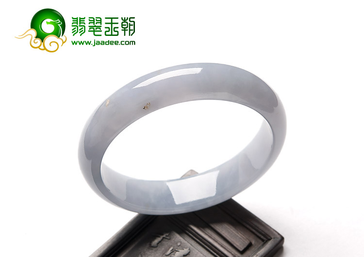 糯冰种紫罗兰缅甸翡翠A货手镯（55.4mm）