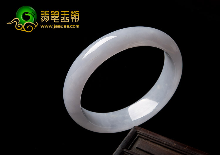糯冰种紫罗兰缅甸翡翠A货手镯（51.3mm）