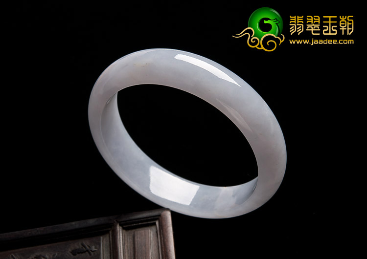 糯冰种紫罗兰缅甸翡翠A货手镯（51.3mm）