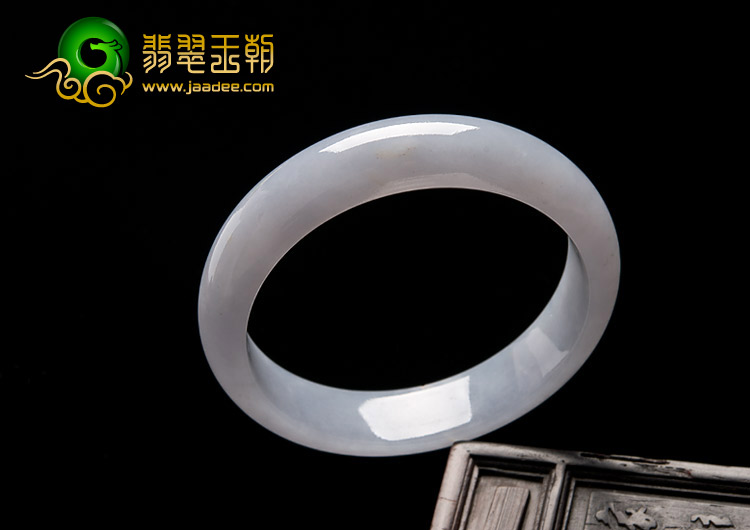 糯冰种紫罗兰缅甸翡翠A货手镯（51.3mm）