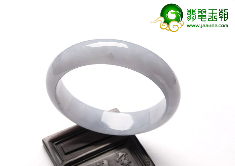 糯冰种紫罗兰缅甸翡翠A货手镯（51.3mm）