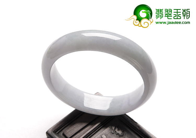 糯冰种紫罗兰缅甸翡翠A货手镯（52.3mm）