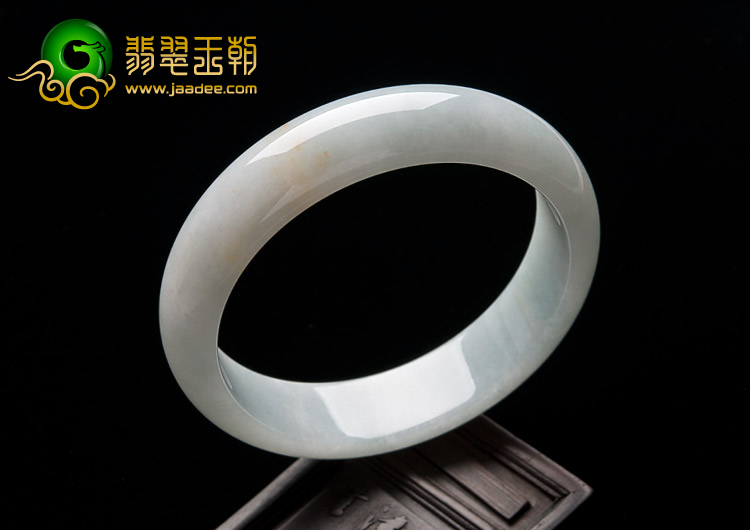糯冰种晴水缅甸翡翠A货手镯（59.6mm）