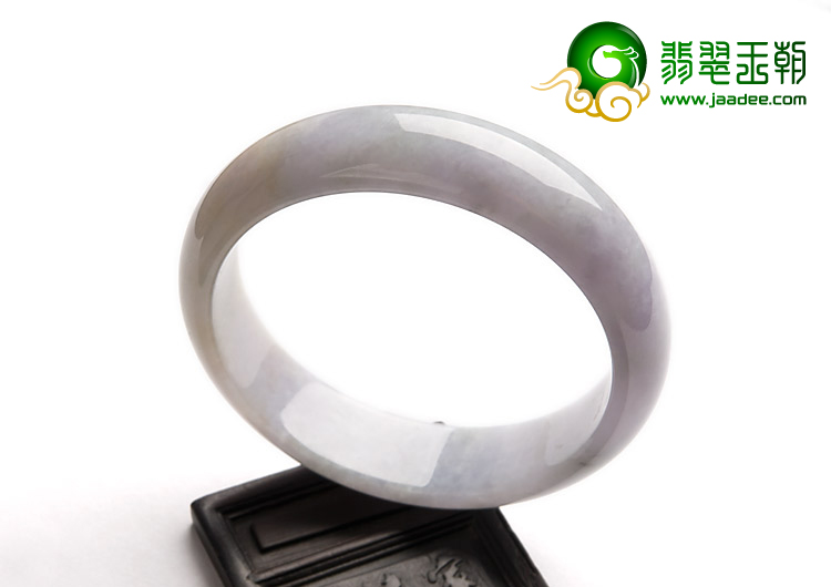 糯冰种紫罗兰缅甸翡翠A货手镯（58.4mm）