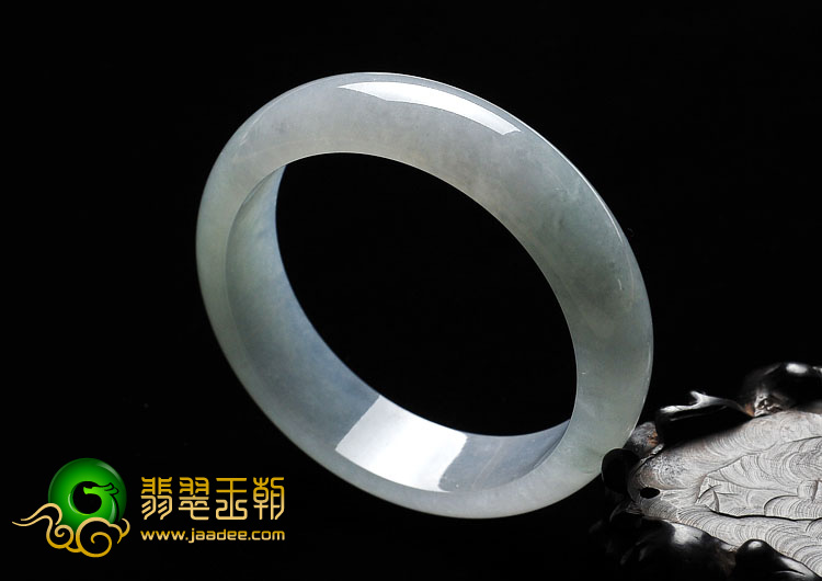 冰种晴水缅甸翡翠A货手镯（58.4mm）