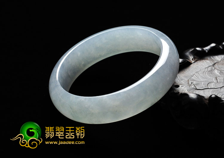 冰种晴水缅甸翡翠A货手镯（58.4mm）