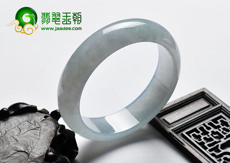 冰种晴水缅甸翡翠A货手镯（58.4mm）